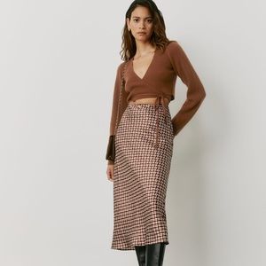 Reformation Pratt Skirt in Plaza
